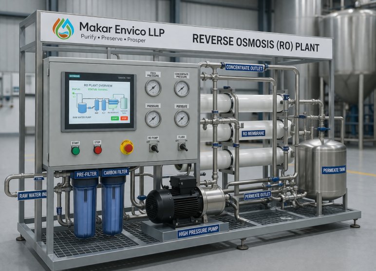 Reverse Osmosis (RO) Plant